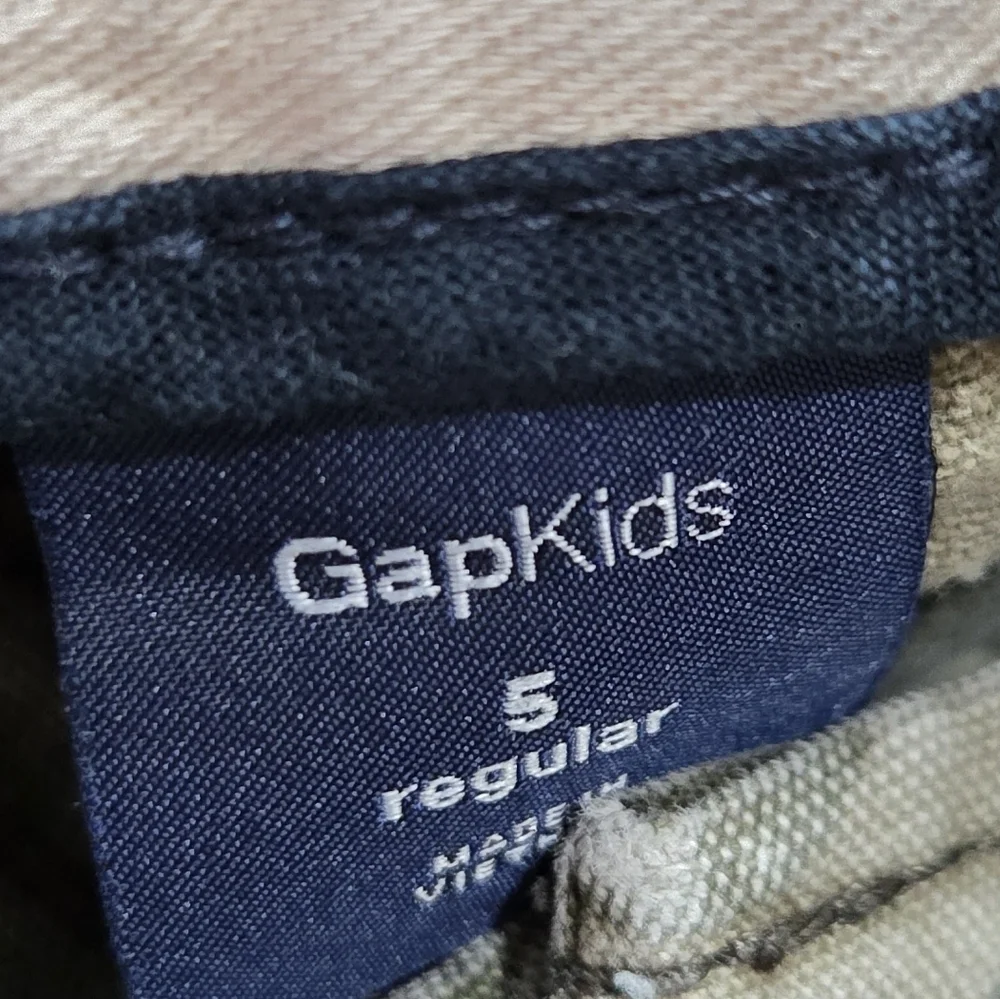 GAP Kids Camouflage and Plaid Cargo Shorts Set Of 2